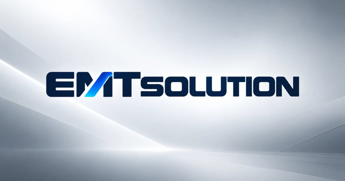 EMT Solution 로고 이미지